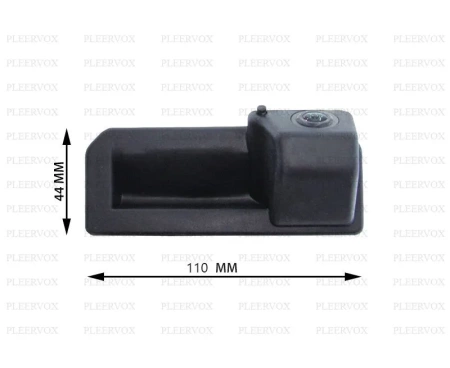 Pleervox PLV-CAM-AU08FL камера заднего вида для Audi Q2, Q5, A5 с 2017 года выпуска с омывателем