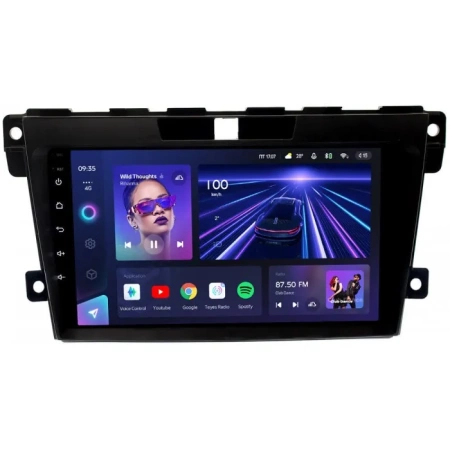 Штатное головное устройство Mazda CX-7 2006-2012 Teyes CC3 4/32 9 дюймов RM-9073 на Android 10 (4G-SIM, DSP, QLed)