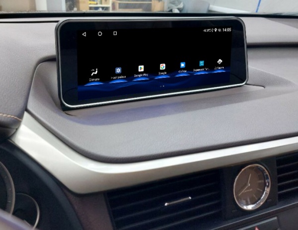 Farcar LXS6006/6009 монитор 12.3" для Lexus RX 2015-2019 (шайба) на Android 13 с 8GB, 4G