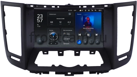Штатное головное устройство Teyes X1 WIFI 2/32 9 дюймов RM-9-1725 для Infiniti FX50 (S51), FX37 (S51), FX35 (S51) 2008-2013 (Тип A, для авто без сенсорного экрана и кнопки TEL) на Android 8.1 (DSP, IPS, AHD)