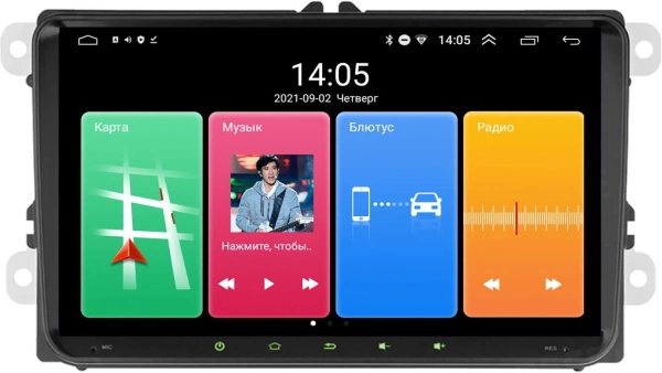 Штатная магнитола Volkswagen Golf 5, Golf 6, Golf Plus 2005-2014 Canbox 4562 Android 10 DSP AHD