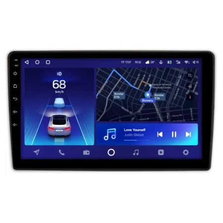 Штатное головное устройство Teyes CC2 PLUS 4/32 10 дюймов RM-10-1323 для Fiat 500L 2012-2017 на Android 10 (4G-SIM, DSP, QLed)