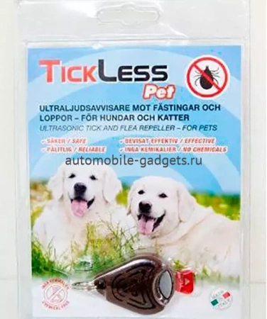 Отпугиватель клещей для домашних животных "TickLess Pet"