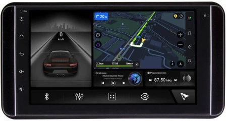 Магнитола в штатное место 2 din Canbox L-Line 4475-RP-TYUNBBW-43 для Toyota Universal Android 10 (4G-SIM, 6/128, TS18, DSP, IPS)