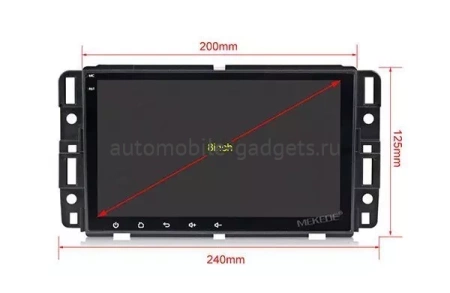 Carmedia MKD-G882-P5 штатная магнитола для Hummer H2, Chevrolet, GMC, BUICK на Android 10 с 4Gb оперативной памяти и DSP процессором