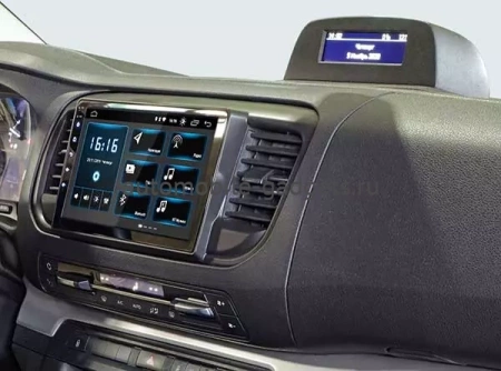 Incar RFR-FC249 Переходная рамка для установки магнитолы 9 дюймов Citroen Dispatch, Jumpy, Spacetourer, Peugeot Expert, Traveller 2016+