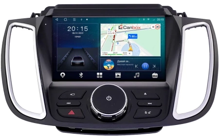 Ford C-Max 2, Escape 3, Kuga 2 2012-2019 (для SYNC, can RZC) Canbox L-Line 4296-9-5857 на Android 10 (4G-SIM, 6/128, TS18, DSP, QLed)