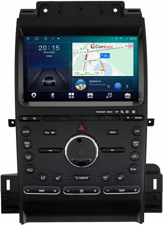 Штатная магнитола Canbox L-Line 4169-9-1743 для Ford Taurus 2012-2019 на Android 10 (4G-SIM, 2/32, TS18, DSP, QLed)