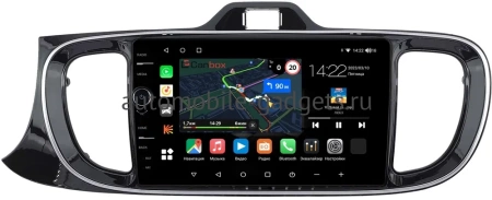 Kia Pegas 2017-2024 (глянцевая) Canbox M-Line 7841-9-0142 Android 10 (4G-SIM, 4/64, DSP, QLed)