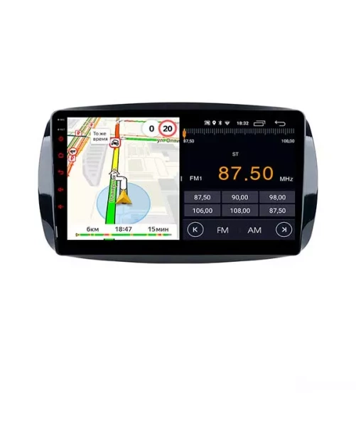 Parafar PF214FHD штатная магнитола для Smart ForFour, ForTwo 2014+ на Android 11 с 2GB, DSP, 4G