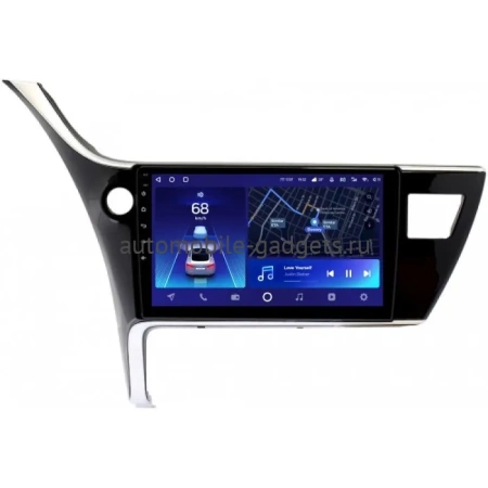 Штатное головное устройство Teyes CC2L PLUS 1/16 10 дюймов RM-10-1136 для Toyota Corolla (E160/E170/E180) 2015-2024 (для авто с камерой, тип 1) на Android 8.1 (DSP, IPS, AHD)