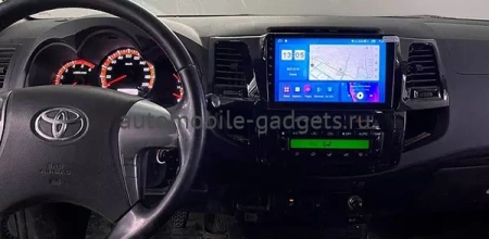 Parafar PF062FHD штатная магнитола для Toyota Hilux 2008-2015, Fortuner 2011-2015 на Android 11 с 2GB, DSP, 4G