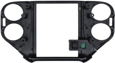 Штатное головное устройство Volkswagen Tiguan 2007-2017, Golf Plus 2005-2014 Canbox M-Line (Tesla style) 9.7 дюймов 2/32 5620-1312-46 на Android 10 (4G-SIM, DSP, QLed)