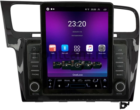 Штатная магнитола Volkswagen Golf 7 2012-2020 (глянцевая) OEM GT095-10-469 на Android 10 (2/16, DSP, Tesla)