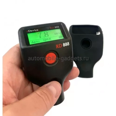 rDevice RD-888 Профессиональный толщиномер c датчиком оцинковки, магнитной шпатлевки и самокалибровкой