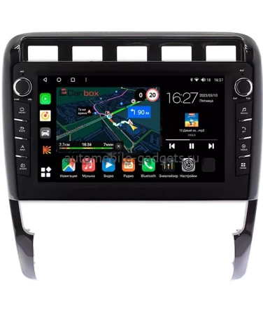 Porsche Cayenne (955) 2002-2007, Cayenne (957) 2007-2010 Canbox M-Line 7831-9-366 на Android 10 (4G-SIM, 2/32, DSP, IPS) С крутилками