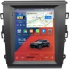 Штатное головное устройство Ford Mondeo 5 2014-2023, Fusion 2 (North America) 2012-2016 Canbox PRO-Line (Tesla style) 9.7 дюймов 4/64 7881-1312-185 на Android 13 (4G-SIM, DSP, QLed)