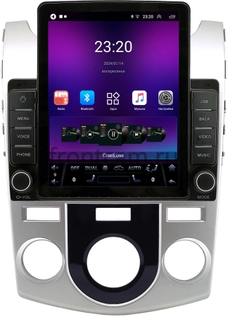 Штатная магнитола OEM GT095-9-147 для Kia Cerato 2 2008-2013 (с кондиционером) на Android 10 (2/16, DSP, Tesla)