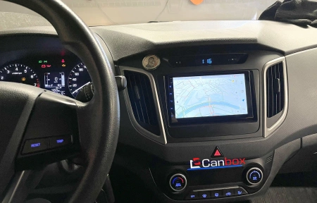 Магнитола в штатное место 2 din Hyundai Creta 2016-2021 Canbox Logic-i3 5731-RP-HDI25-29 на Android 11 (4G-SIM, 6/128, DSP, QLed, 360)