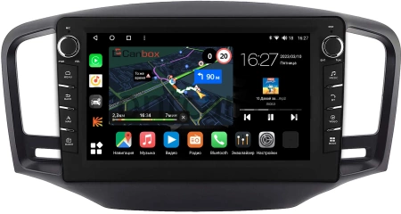 Roewe 350 2014-2018 Canbox M-Line 7831-9-0176 на Android 10 (4G-SIM, 2/32, DSP, IPS) С крутилками