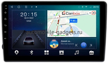 Штатная магнитола Canbox L-Line 4169-9-691 для Renault Duster, Sandero 2, Logan 2, Kaptur, Dokker (2010-2022) на Android 10 (4G-SIM, 2/32, TS18, DSP, QLed)