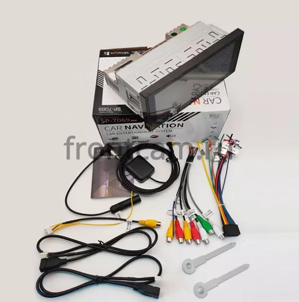 1 DIN универсальная магнитола OEM RK002 на Android 10