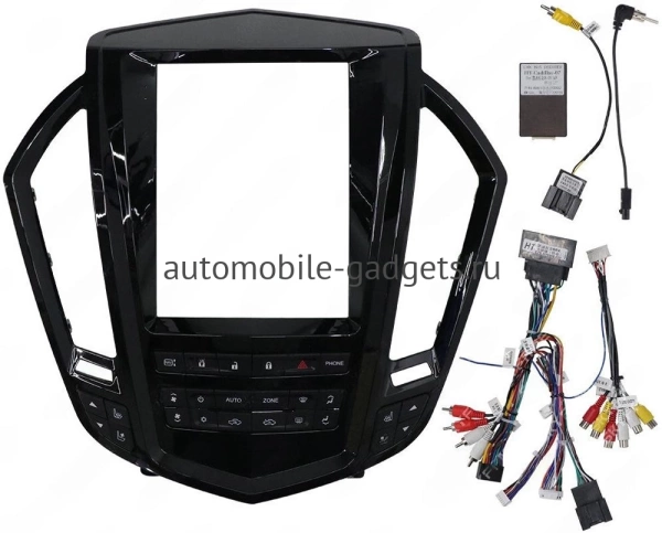 Carmedia SF-9725 (Tesla style) магнитола для Cadillac SRX 2009-2012 на Android 12 c 6GB, DSP, 4G