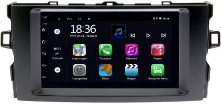 Магнитола в штатное место 2 din Toyota Auris 2006-2012 Teyes CC3L WIFI 2/32 7 дюймов RP-TYAU15XB-176 на Android 8.1 (DSP, AHD) (173х98)