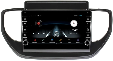 Штатная магнитола Hyundai Solaris 2 2020-2024 (для авто с экраном) Canbox BGT9-TK957 2/32 Android 10 (IPS, DSP, CarPlay)