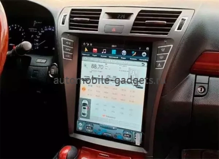 Carmedia ZF-1303L-Q ("Тесла-стиль") штатная магнитола для Lexus LS460 (2006-2009) на Android 11 с 8GB, DSP, 4G
