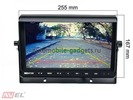 AVS4711TM (AHD) + AVS656CPR (AHD) + AVS20CC (4PIN) (Pro 2, AHD) Комплект для парковки грузового транспорта