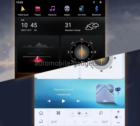 Carmedia ZF-1305-GE ("Тесла-стиль") штатная магнитола для Toyota LC 100, Lexus LX 470 2002-2009 (климат на цветном экране) на Android 13 c 8GB, DSP, 4G