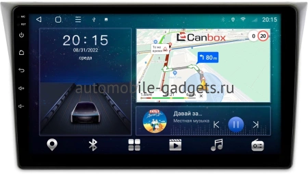 Штатная магнитола Subaru Impreza 2, Impreza WRX 2, STi 2000-2007 Canbox M-Line 4542-9381 на Android 10 (4G-SIM, 4/64, DSP, QLed)