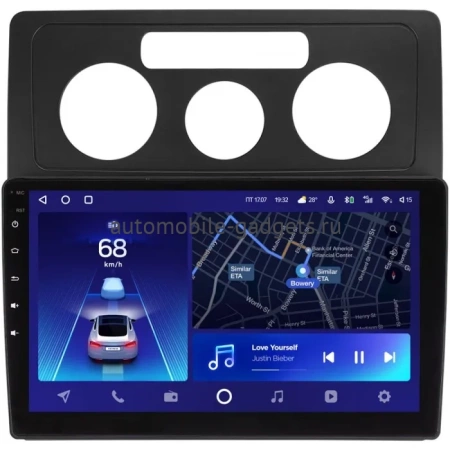 Штатное головное устройство Teyes CC2L PLUS 1/16 10 дюймов RM-10-3360 для Volkswagen Caddy 3 2004-2015 (авто без климат-контроля) на Android 8.1 (DSP, IPS, AHD)