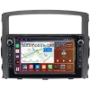 Штатная магнитола Mitsubishi Pajero 4 2006-2024 (для авто без Rockford) Canbox H-Line 7823-9069 на Android 10 (4G-SIM, 4/64, DSP, IPS) С крутилками