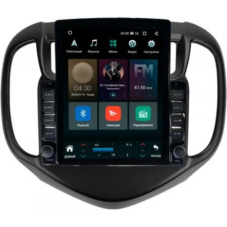 Штатная магнитола Chevrolet Aveo 3, Sonic 2016-2024 Canbox H-Line 5613-9-2523 на Android 10 (4G-SIM, 6/128, DSP, QLed, Tesla)