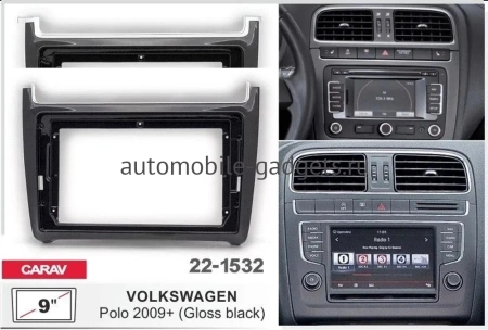 Штатная магнитола Volkswagen Polo 5 2009-2020 (глянцевая) Canbox EVO 5811-9-0490 на Android 14 (4G-SIM, 6/128, DSP, QLed, AI, 360)