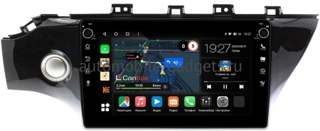 Kia Rio 4, Rio X-Line 2017-2020 Canbox M-Line 7805-10-419 на Android 10 (4G-SIM, 2/32, DSP, QLed) С крутилками (с кнопкой)