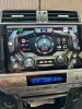 Штатное головное устройство Toyota Land Cruiser Prado 150 2017-2024 (серебряная) Teyes CC4 Pro 2K 8/128 10.36 дюймов RM-1038 на Android 13 (4G-SIM, DSP, QLed, AI) (для авто без 4 камер)