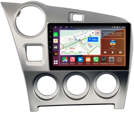 Штатная магнитола Toyota Matrix 2 (E140) 2008-2014 Canbox H-Line 4166-9-2291 на Android 10 (4G-SIM, 4/32, DSP, QLed)