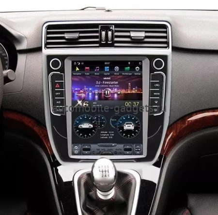 Carmedia ZF-1027-DSP ("Тесла-стиль") штатная магнитола для Haval H6 2014+ на Android 9.0 c 4GB оперативной памяти и DSP процессором