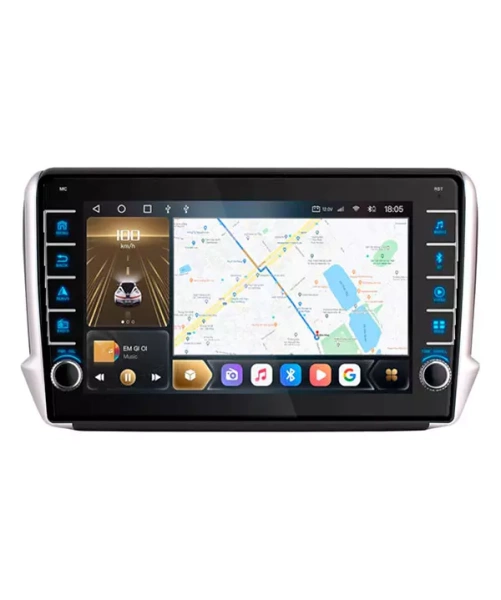 Carmedia OL-1964-NPQ штатная магнитола для Peugeot 2008 2013+ на Android 10 c 4/32, 4/64, 6/128GB, DSP, 4G