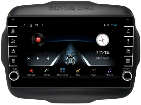 Jeep Renegade 2014-2025 Canbox BGT9-629 2/32 на Android 10 (IPS, DSP, CarPlay)