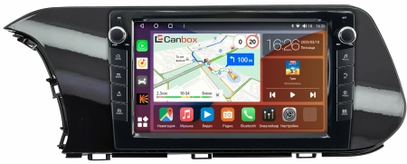 Штатная магнитола Hyundai i20 3 2020-2024 (глянцевая) Canbox H-Line 7826-10-0250 на Android 10 (4G-SIM, 4/32, DSP, QLed) С крутилками