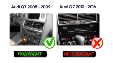 Carmedia OL-3066-OL-1023-T-2G монитор 12,3" для Audi Q7 2005-2009 (MMI-2G) на Android 11 с 8GB, 4G