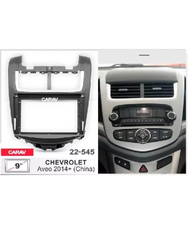 CARAV 22-545 Переходная рамка 10" для CHEVROLET Aveo 2014+