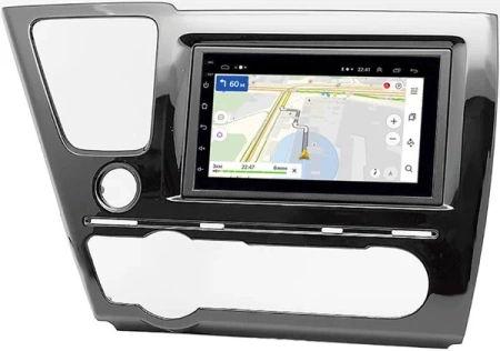 Магнитола в штатное место 2 din Honda Civic 9 4D 2013-2017 (левый руль, седан) OEM на Android 10 (CarPlay, AHD, 1/32) (RK7-RP-11-467-305)
