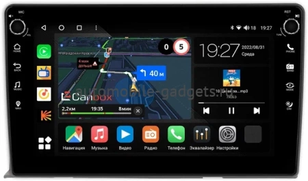 Toyota Isis 2004-2017 Canbox M-Line 7801-9-458 на Android 10 (4G-SIM, 2/32, DSP, IPS) С крутилками