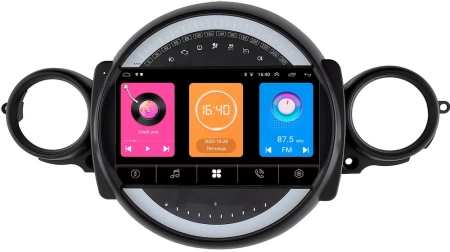 Штатная магнитола Mini Cooper Cabrio 2, Clubman, Coupe, Hatch, Roadster 2007-2015 OEM GT9-9131 2/16 Android 10