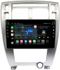 Штатная магнитола Hyundai Tucson 2004-2010 (серебряная) Canbox M-Line 7805-10-HY166T на Android 10 (4G-SIM, 2/32, DSP, QLed) С крутилками